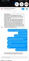 Screenshot of a chat detailing a victim's experience with a KingSong representative, who, on behalf of the company, accepted payment for a wheel and subsequently geo-locked the device, preventing the consumer from using it.[8]