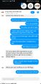 Screenshot of a chat detailing a victim's experience with a KingSong representative, who, on behalf of the company, accepted payment for a wheel and subsequently geo-locked the device, preventing the consumer from using it.[8]