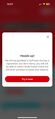 Popup for GoPirate! deprecation