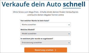 screenshot website heading "directly receive final selling price" and initial form appearance