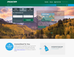November 27th, 2023: The check-in form is easily accessible from the front page.