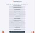 Feedback form presented to users who decline the subscription (link)
