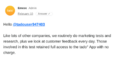Tado forum admin claims that this is a marketing test. [3]