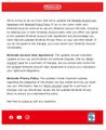 Email from Nintendo of America informing consumers of the May 2025 policy changes.