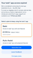 Lockout screen saying that customer access to the app has been locked out until they subscribe. This was posted by a tado customer in response to their forum admin claiming it was just a "Test"[11]